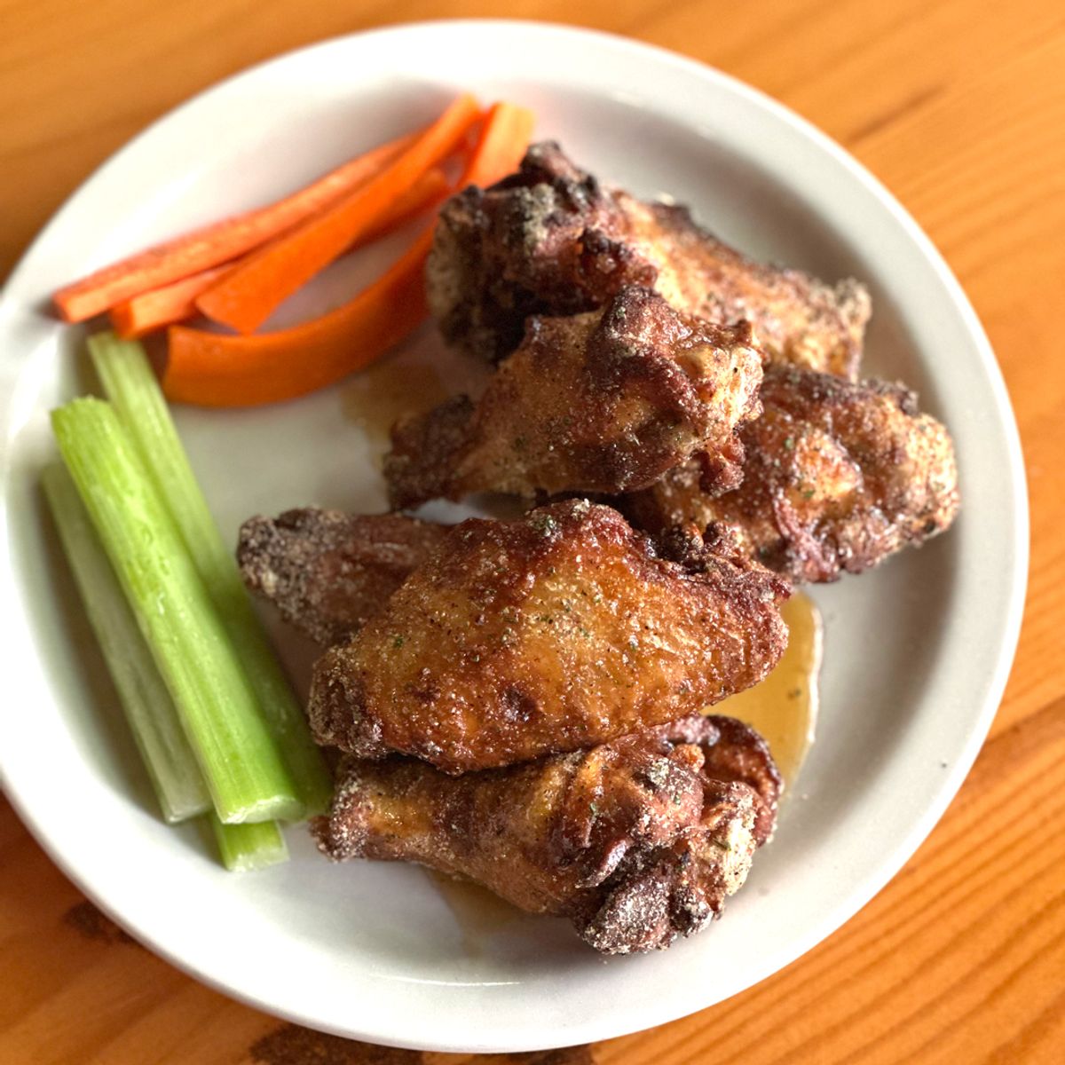 Feisty wings @ Backwoods Brewing Company