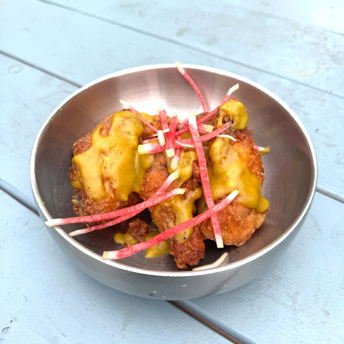 Spice Bag Wings @ Steeplejack Brewing Co.
