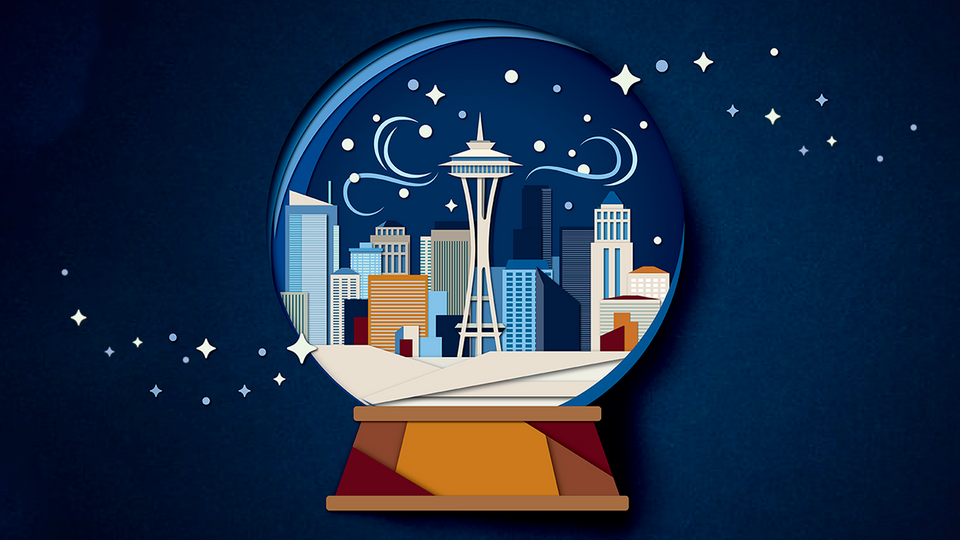 Snow Globe at Pacific Place in Seattle, WA - Every Friday–Sunday ...