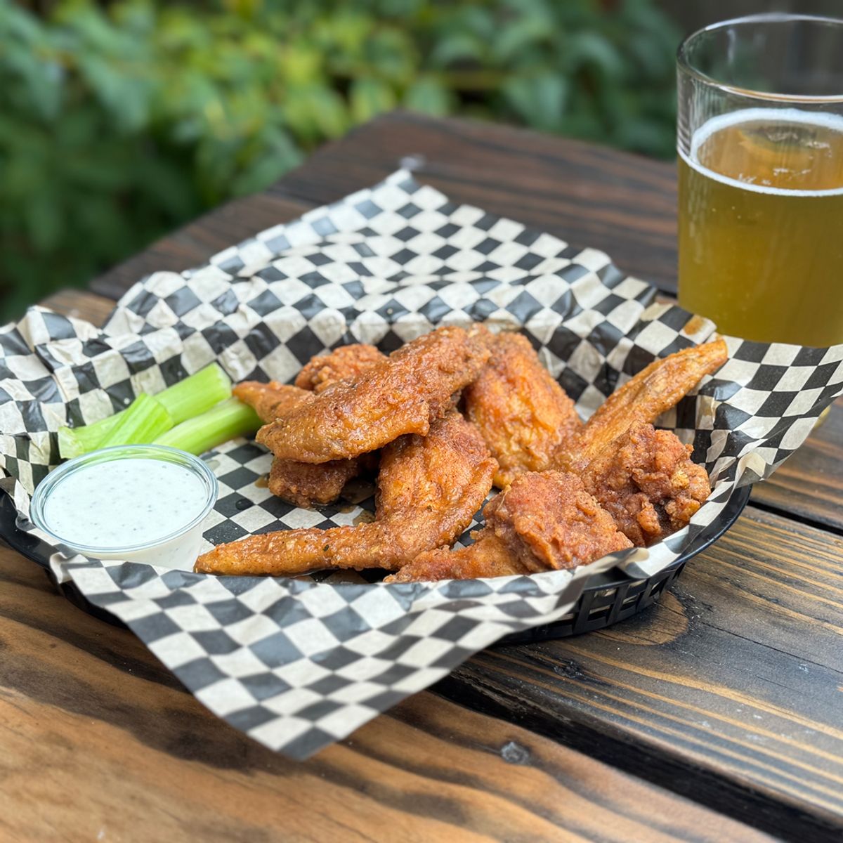 Citrus Jerk Wings @ Double Barrel Tavern