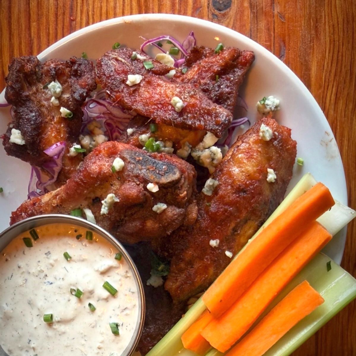Wings @ Smokehouse Chicken and Guns