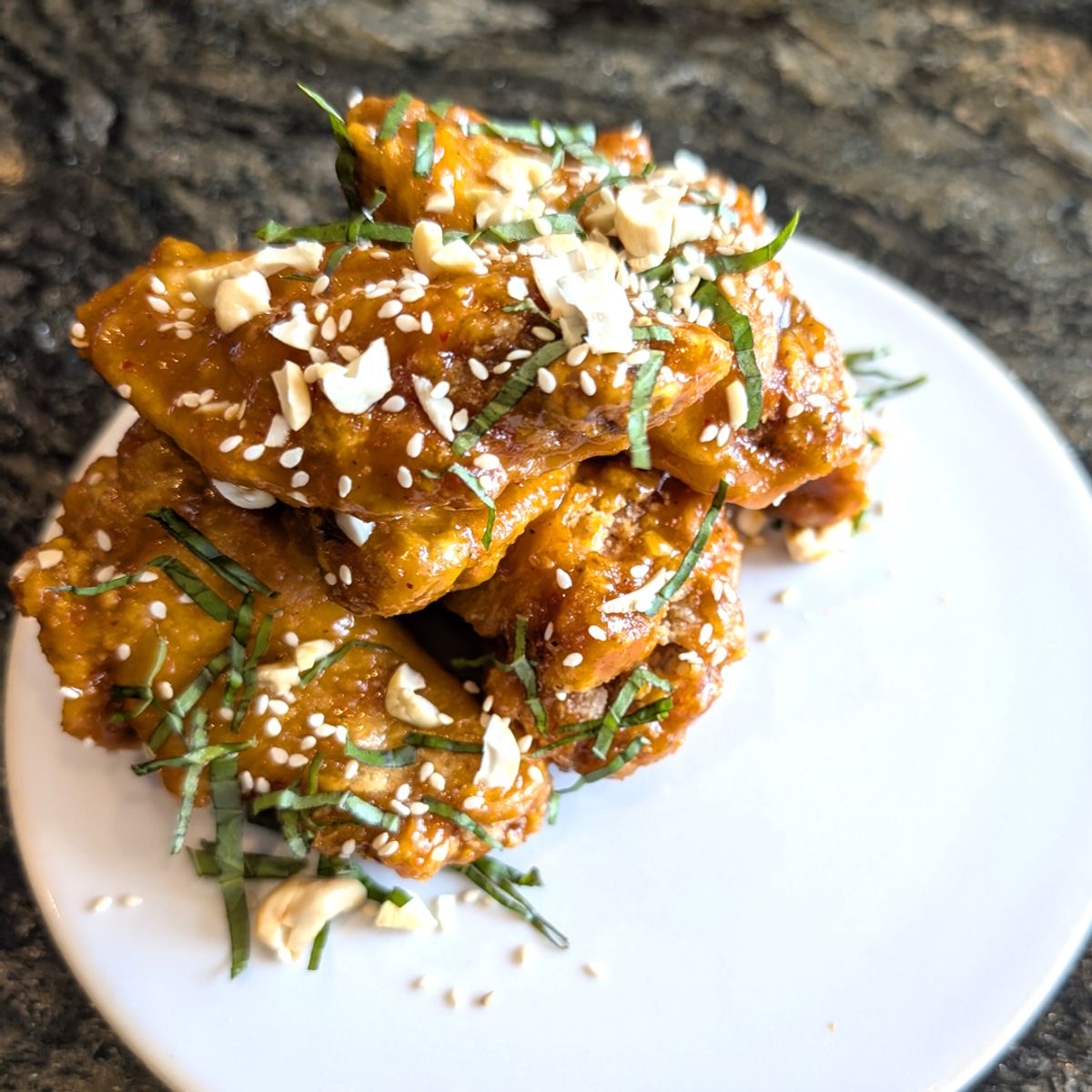 Thai Sticky Wings @ Spoke & Fork