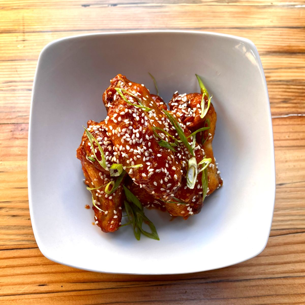 Zesty Apricot Wings @ White Owl Social Club
