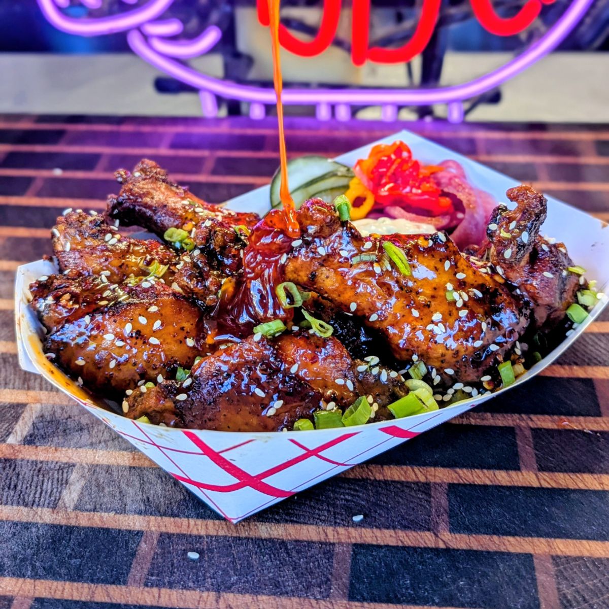 Szechuan Hot Honey Mustard @ Wonderboy's Smokestack