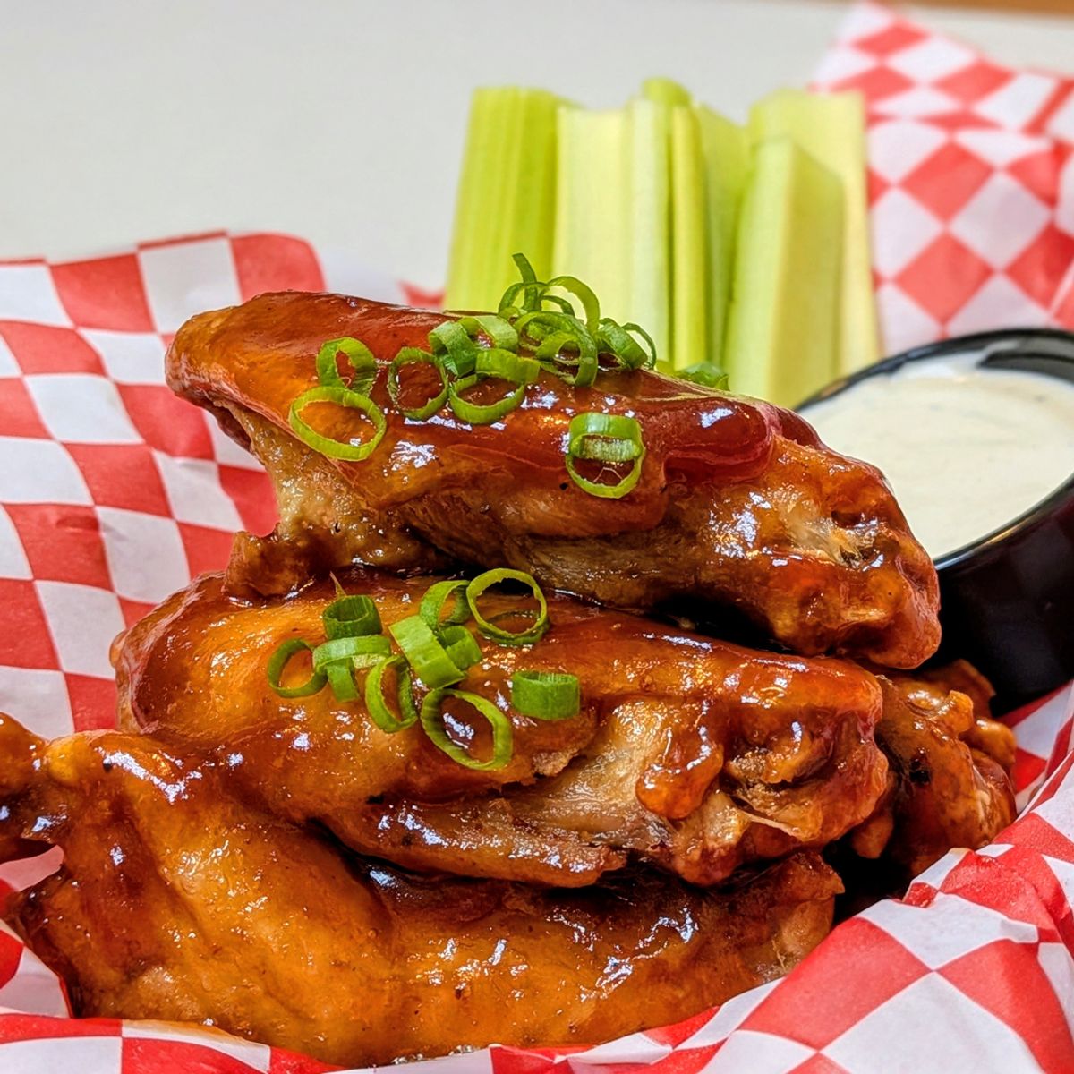 Jim Beam BBQ Wings @ Ponderosa Lounge & Grill