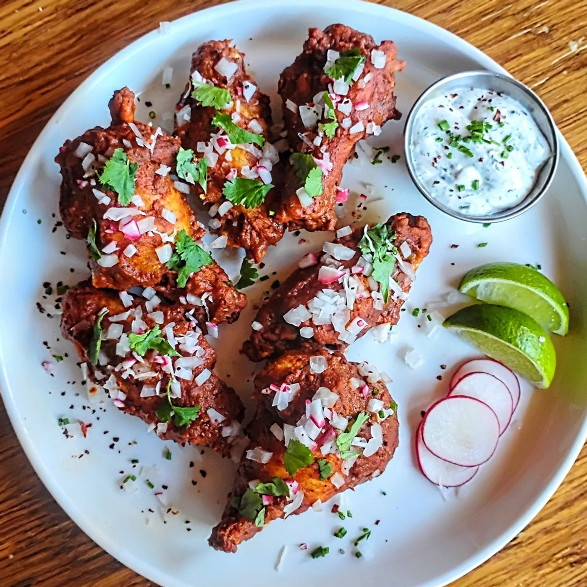 Pozole Rojo Wings @ Gold Dust Meridian