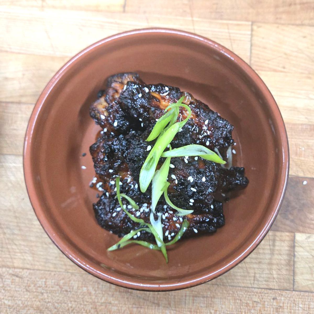 Asian Sticky Wings @ Finch on Fifth