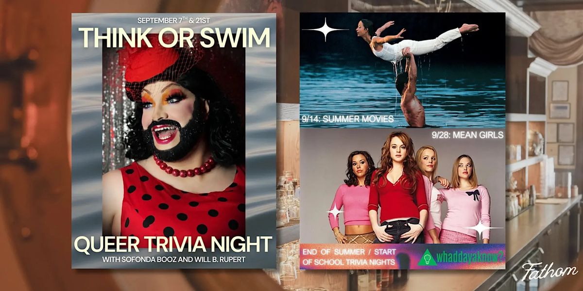 Monday Night Trivia at Fathom in Chicago, IL - Multiple dates through ...