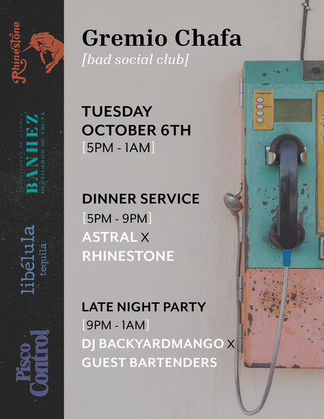 Gremio Chafa [bad social club]: Astral x Rhinestone at Rhinestone in ...
