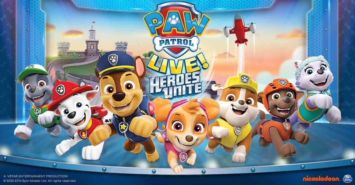 PAW Patrol Live: Heroes Unite at McCaw Hall in Seattle, WA - Multiple ...