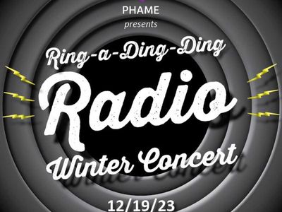 PHAME Presents: Ring-A-Ding-Ding Radio Winter Concert