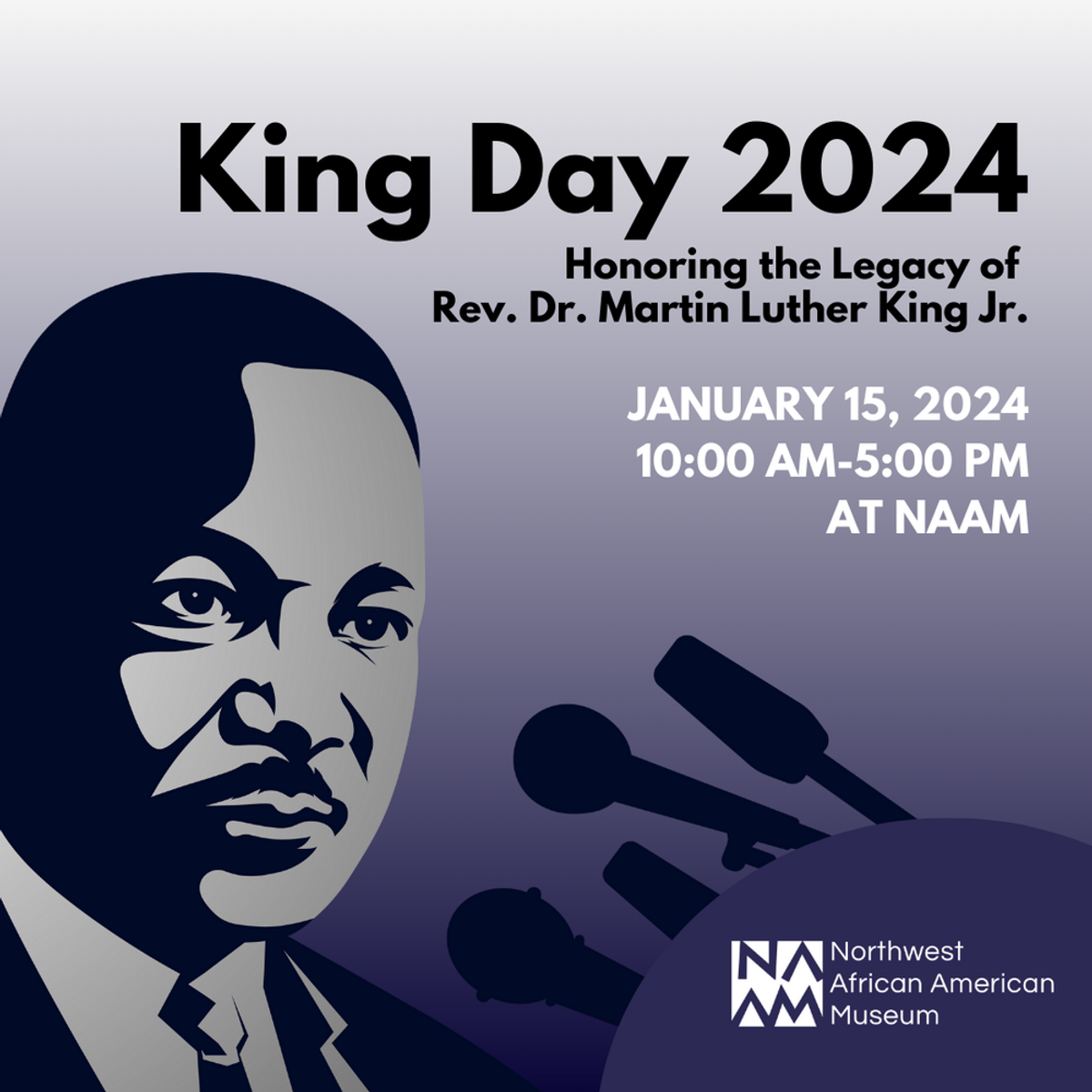 King Day 2024 at Northwest African American Museum in Seattle, WA