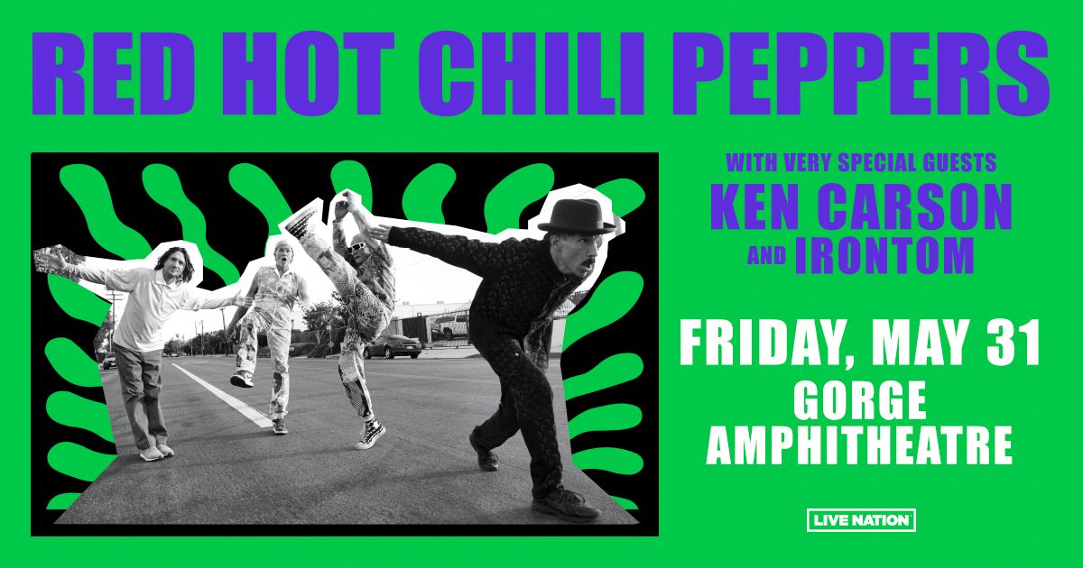 Red Hot Chili Peppers Unlimited Love Tour at Amphitheatre in