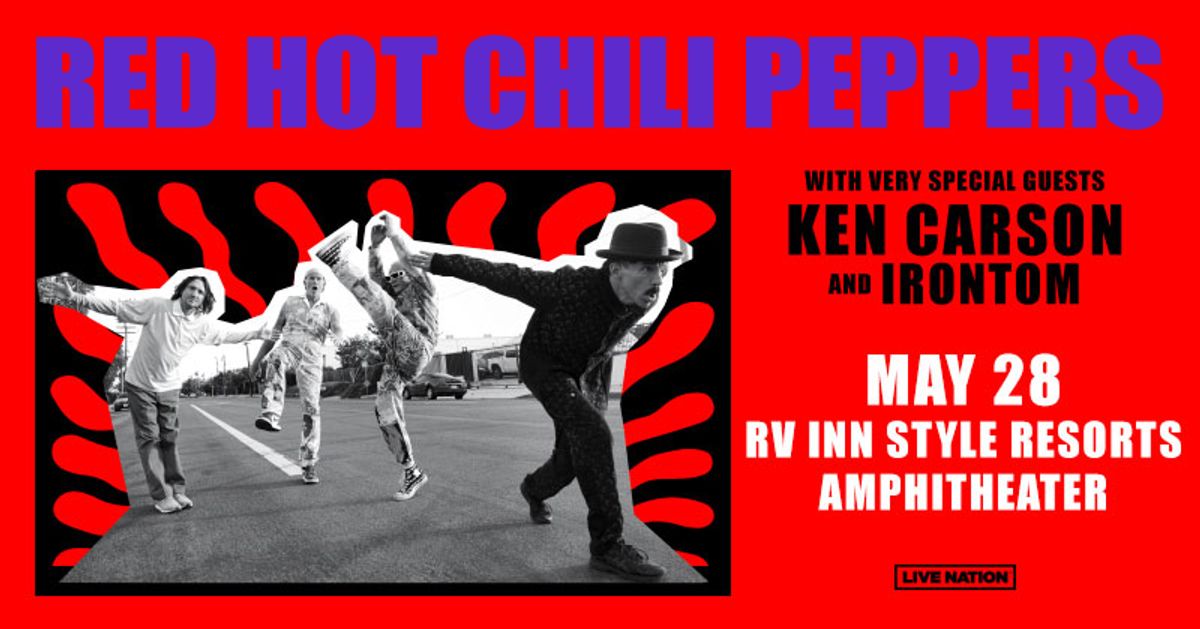 Red Hot Chili Peppers Unlimited Love Tour At Rv Inn Style Resorts Amphitheater In Ridgefield