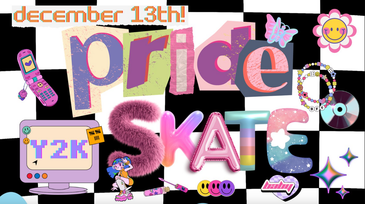 Y2K Pride Skate at Southgate Roller Rink in Seattle, WA Wednesday