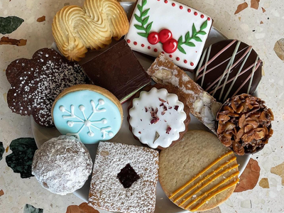 Treat someone you love to an exquisite tin of <a href="https://everout.com/seattle/locations/temple-pastries/l13815/">Temple Pastries</a> cookies.