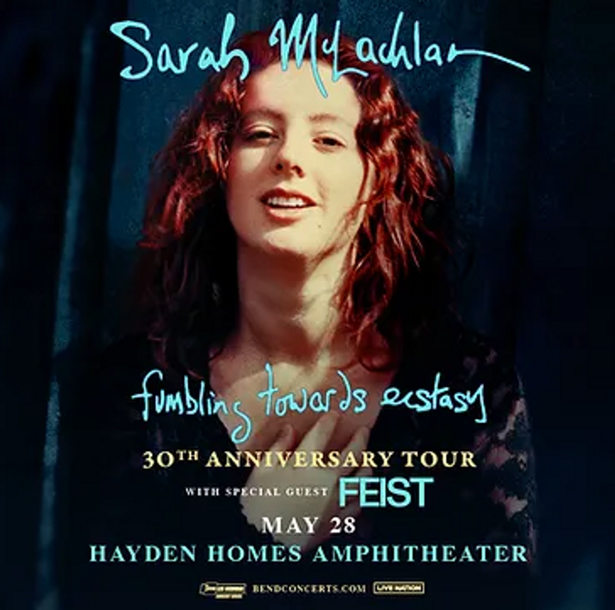 Sarah McLachlan Fumbling Towards Ecstasy 30th Anniversary Tour at