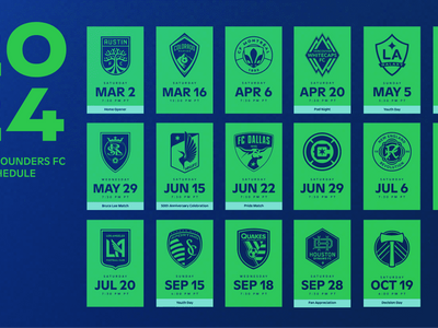 Seattle Sounders 2024 Home Games