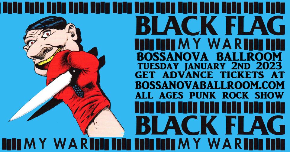 Black Flag at Bossanova Ballroom in Portland, OR - Tuesday