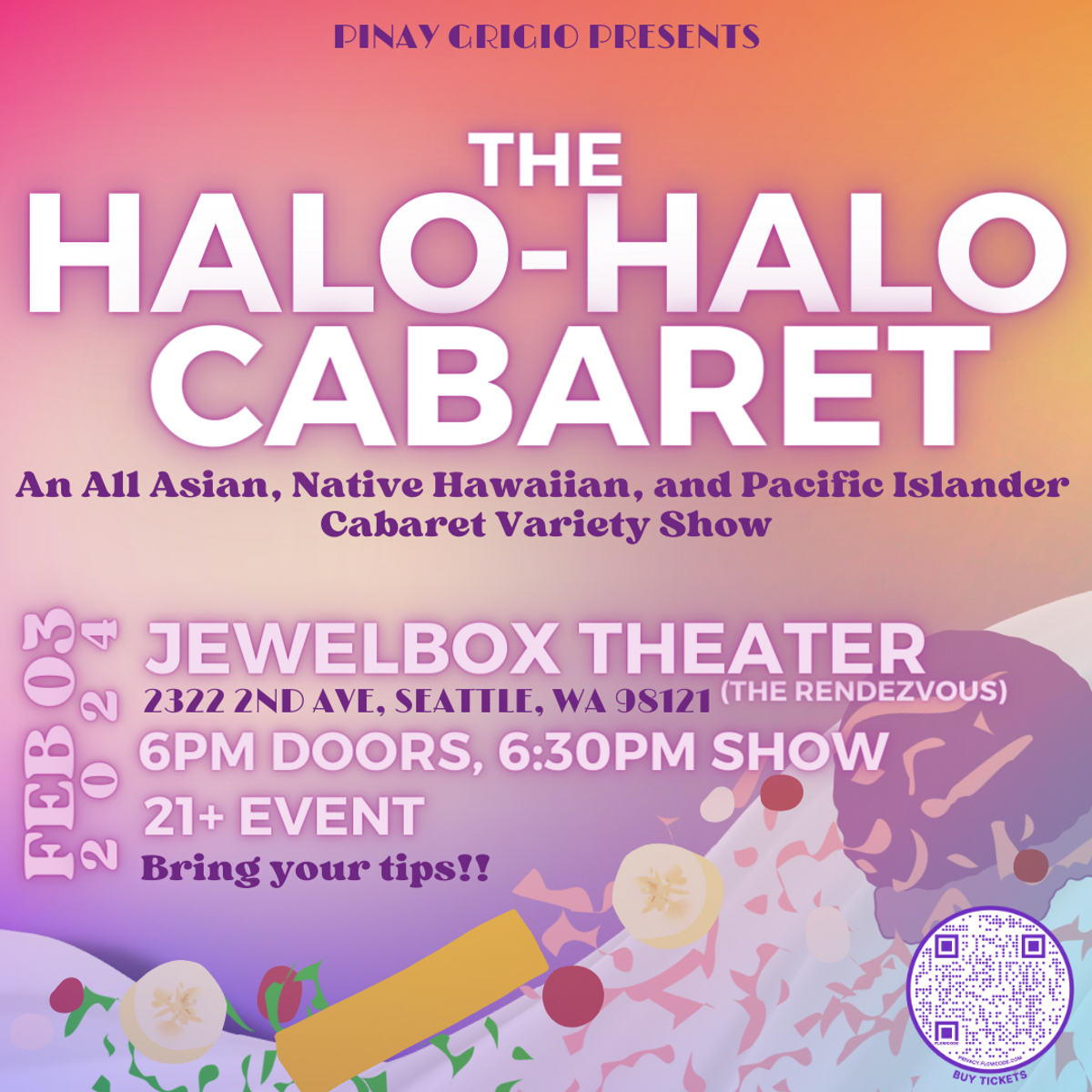 Halo Halo Cabaret An All Asian Native Hawaiian Pacific Islander