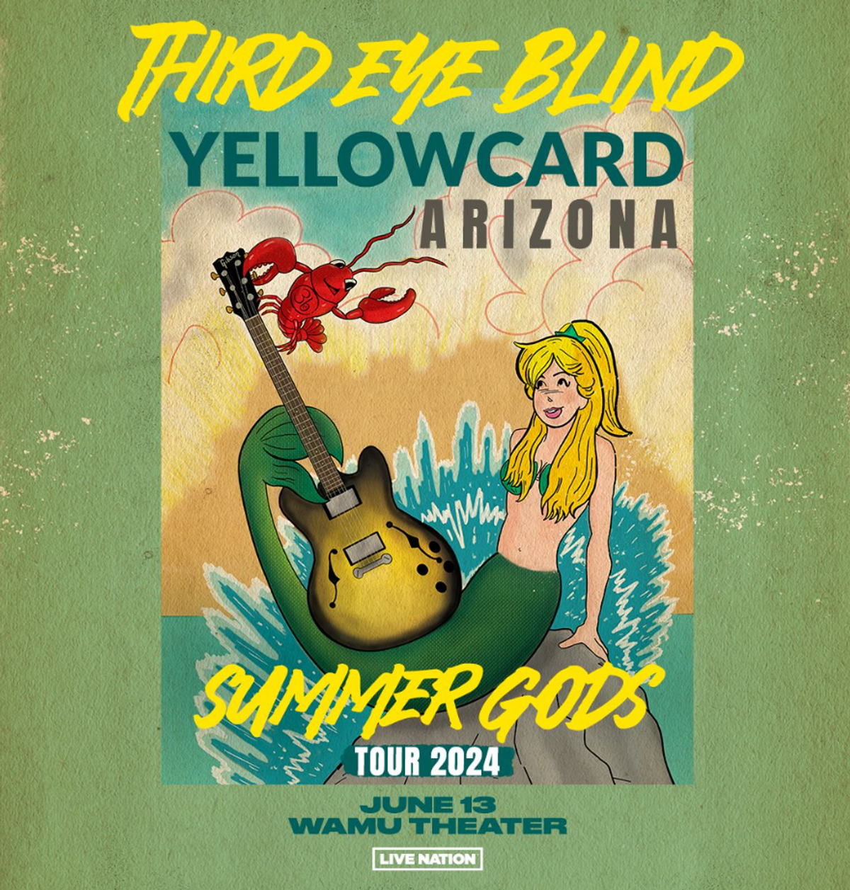 Third Eye Blind with Yellowcard at WaMu Theater in Seattle, WA ...