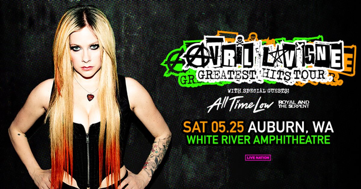 Avril Lavigne The Greatest Hits Tour at White River Amphitheatre in