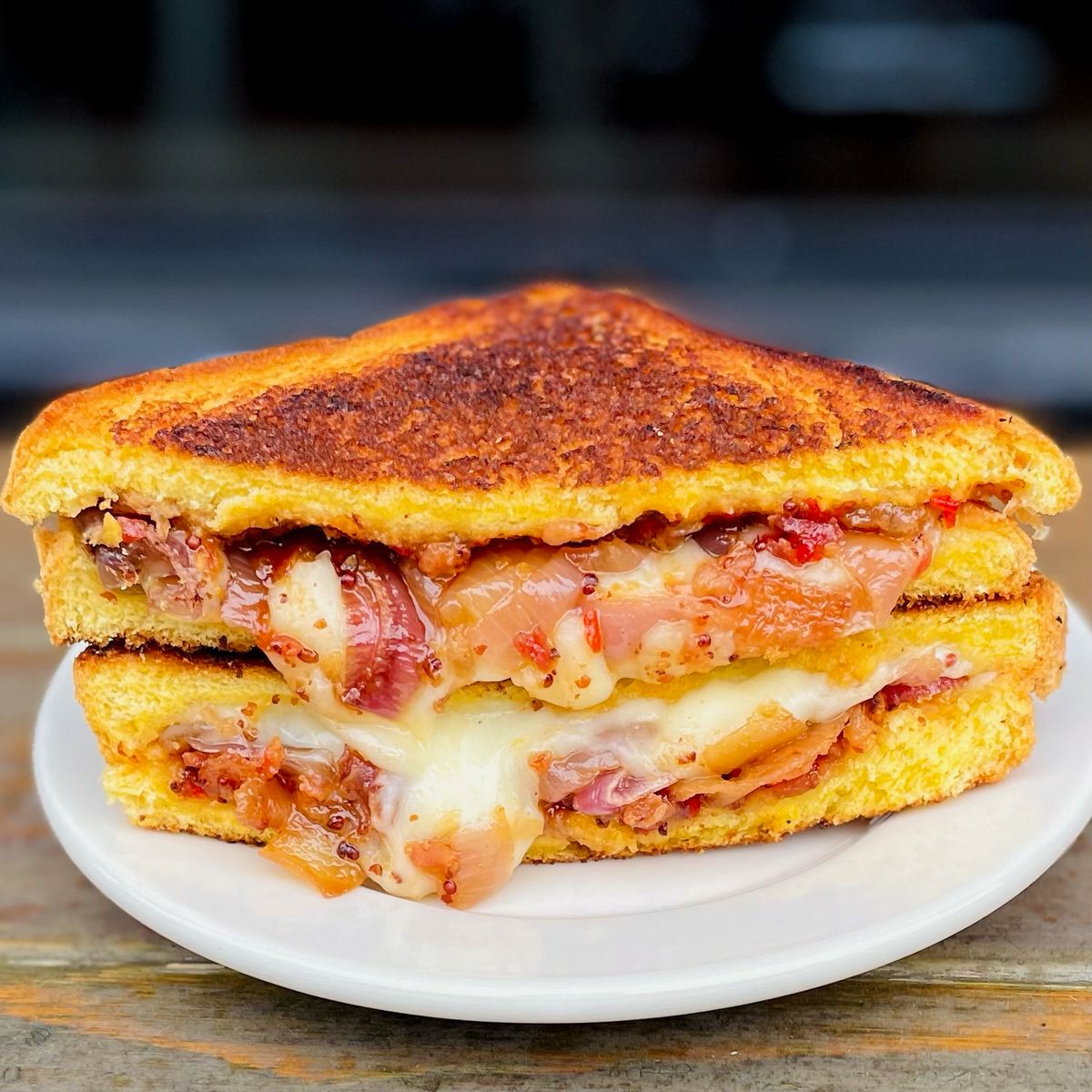 Italian Grilled Cheese at The Lucky Horseshoe Lounge in Portland