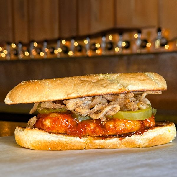 Mk-Chik Rib Sandwich at Culmination Brewing in Portland, Oregon ...