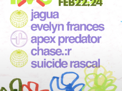 Jagua, Evelyn Frances, Apex Predator, Chase.:r, and Suicide Rascal