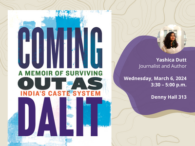 BOOK TALK | Yashica Dutt | Coming Out As Dalit: A Memoir of Surviving India’s Caste System