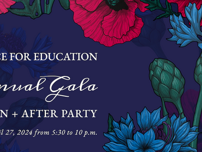 Alliance for Education 2024 Gala, Auction + After Party