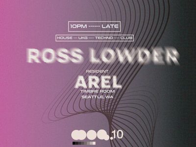 Vol.10 with Ross Lowder x Arel