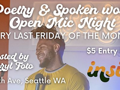 Poetry & Sip: A Poetry Open Mic