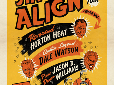 Reverend Horton Heat, Dale Watson, and Jason D. Williams