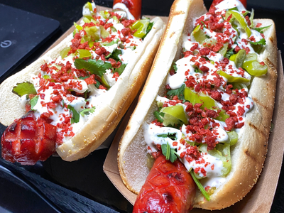 Chef Sage Houser is slinging South Texan-style hot dogs at <a href="https://everout.com/portland/locations/grey-horse-saloon/l44744/">Grey Horse Saloon</a>.