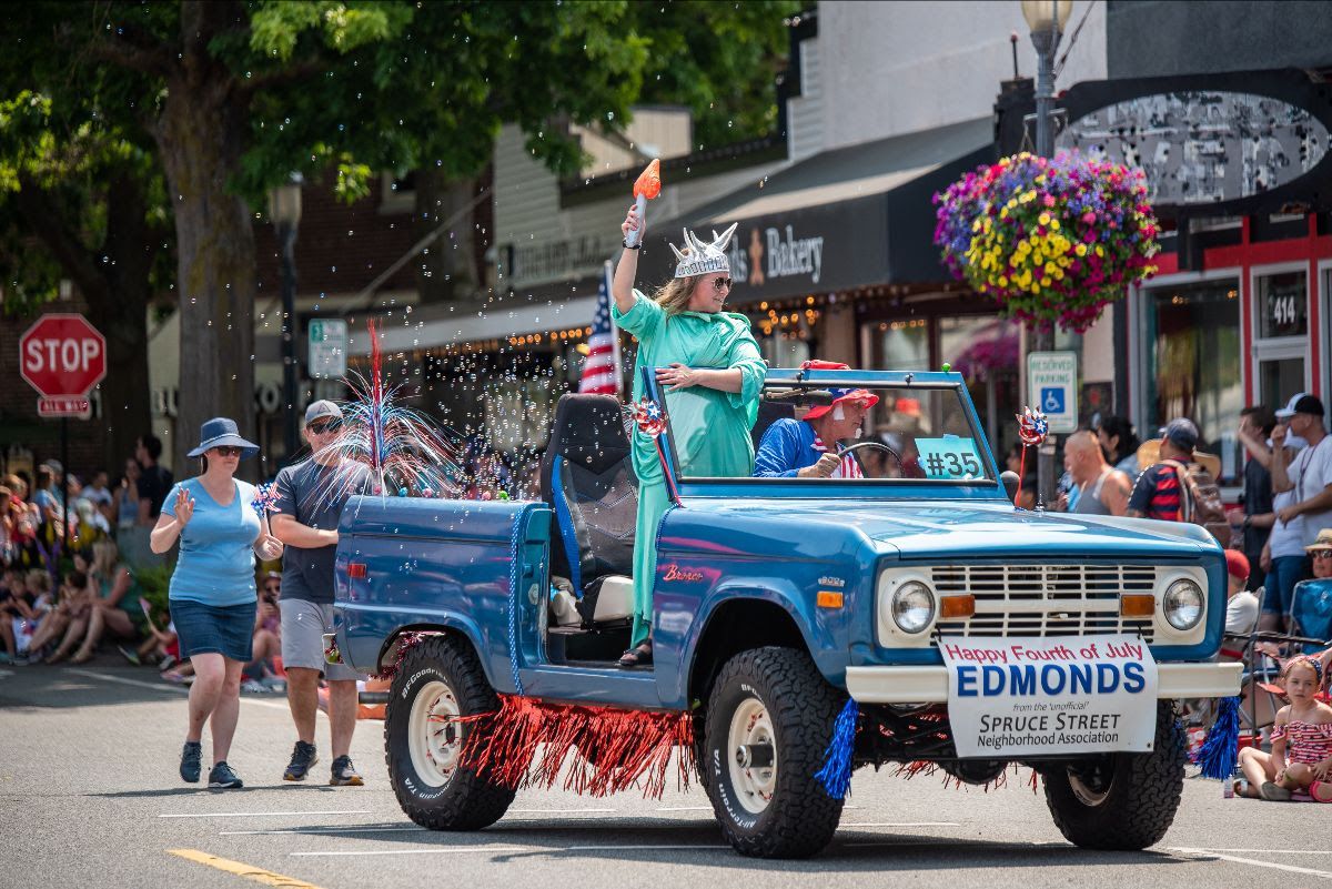 Edmonds 4th of July Parade 2024 at Downtown Edmonds in Edmonds, WA