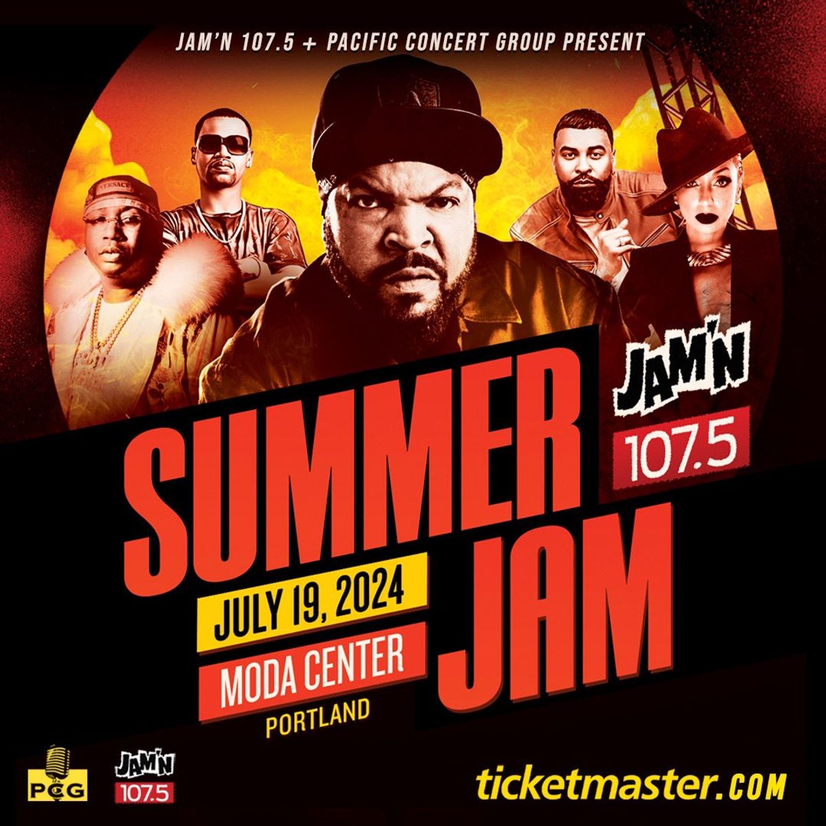 Jamn 107.5 Summer Jam Starring Ice Cube at Moda Center in
