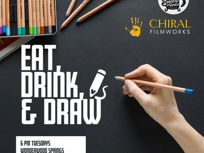 Eat, Drink, and Draw at Wonderwood - A Flashback Fundraiser