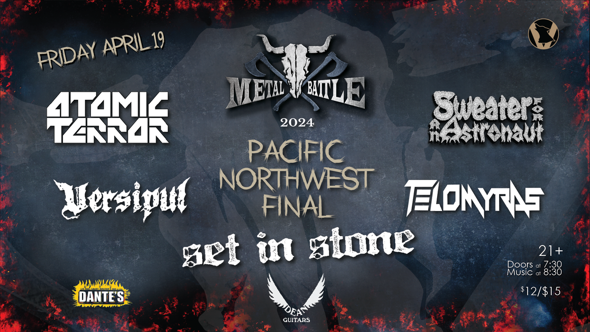 Wacken Metal Battle 2024 - Pacific Northwest FINAL at Dante's in ...