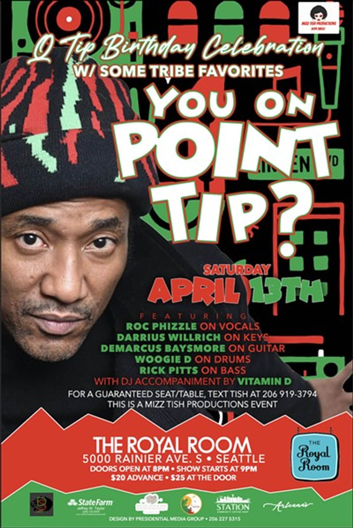 Q Tip Birthday Celebration: You On Point Tip? with Some Tribe Favorites ...