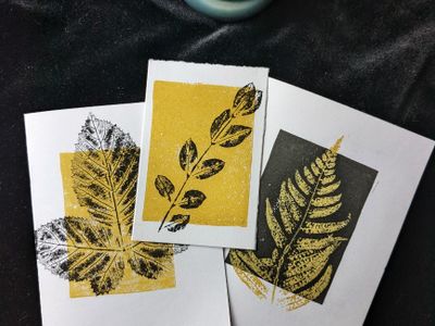 Botanical Print-Making Card Workshop