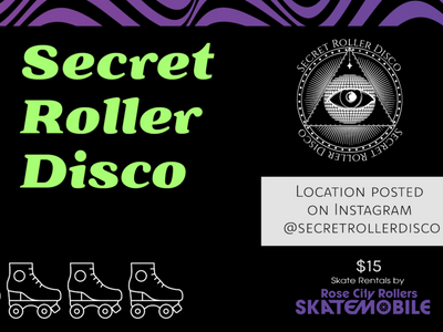 Skatemobile at Secret Roller Disco