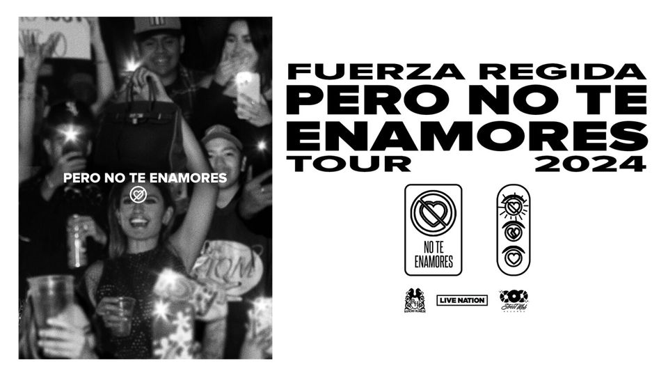 Fuerza Regida Pero No Te Enamores Tour 2024 at Climate Pledge Arena in