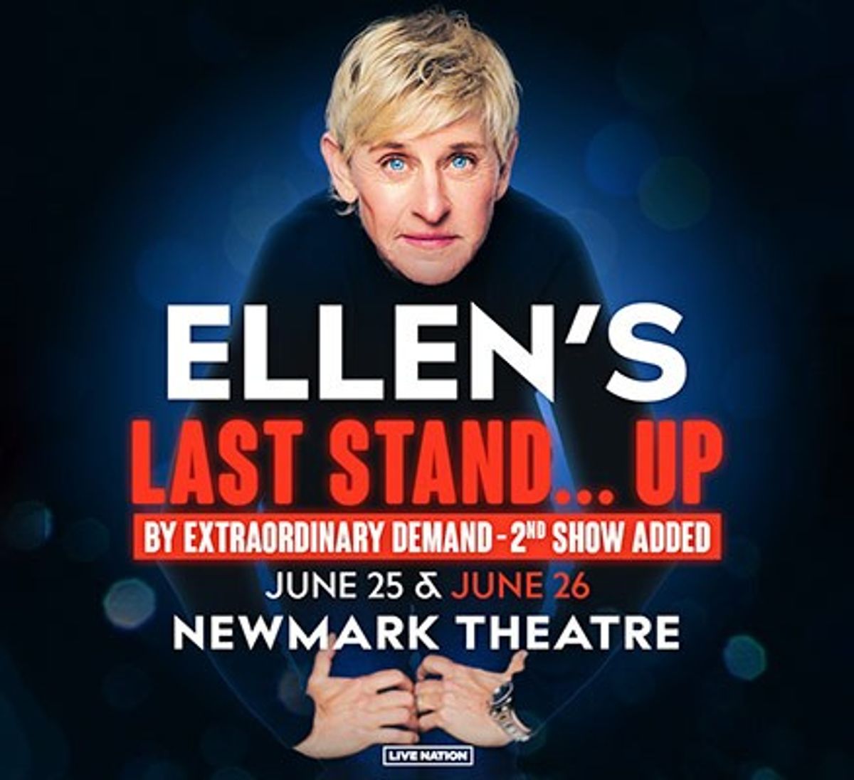 Ellen's Last Stand... Up at Newmark Theatre in Portland, OR - Every day ...