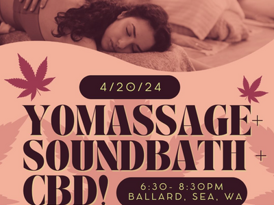 Yomassage + Soundbath + CBD!