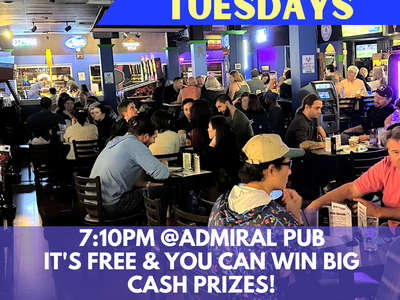 Tuesday Trivia at Admiral Pub