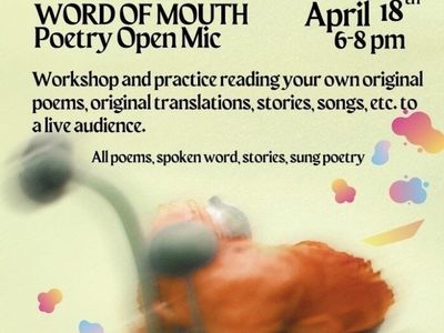 Word of Mouth: Poetry Night