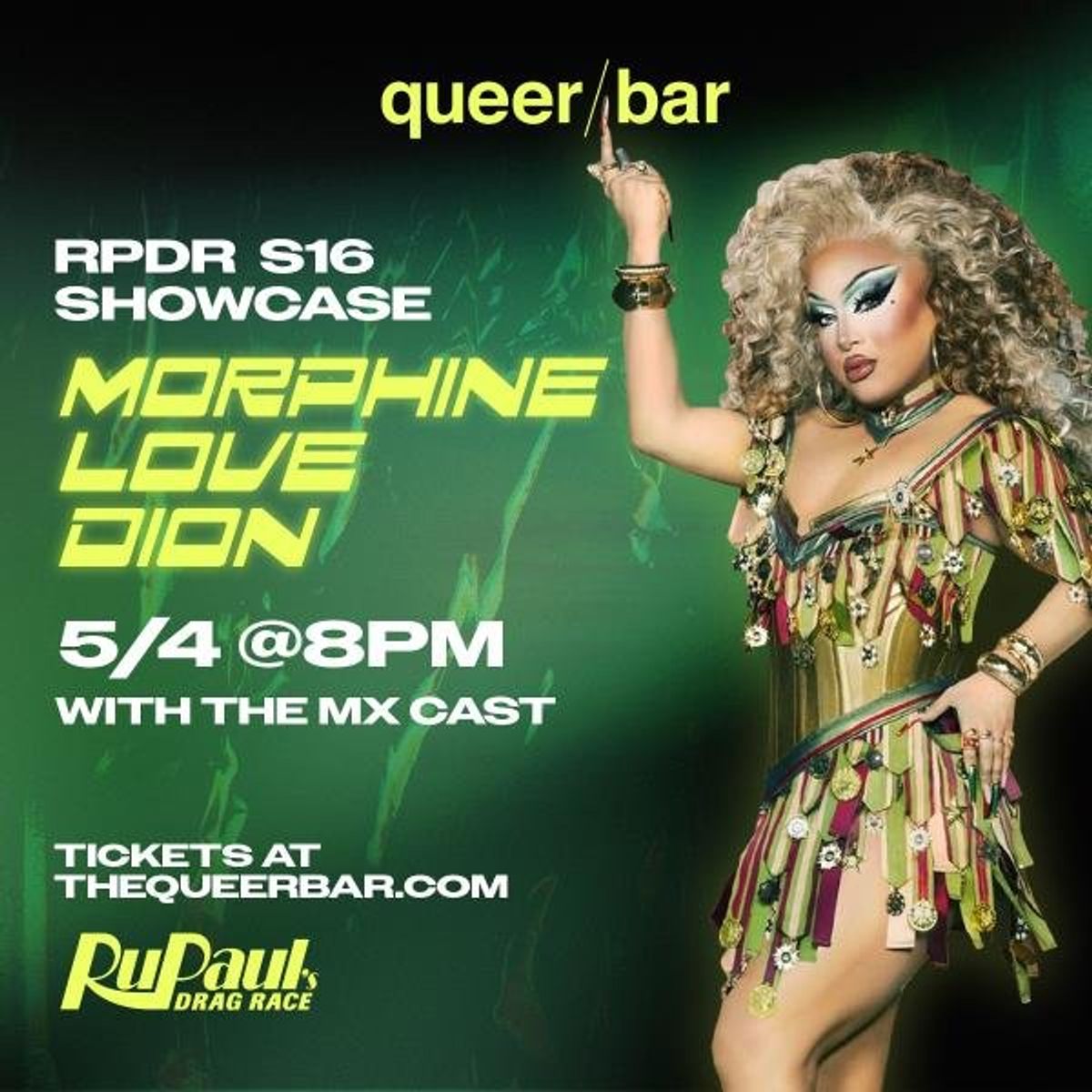 S16: Morphine Love Dion at Queer Bar in Seattle, WA - Saturday, May 4 ...