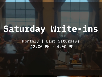 Saturday Write-ins