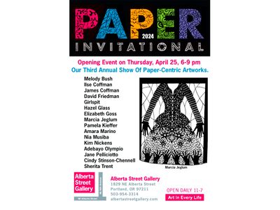 Last Thursday Reception: the Paper Invitational